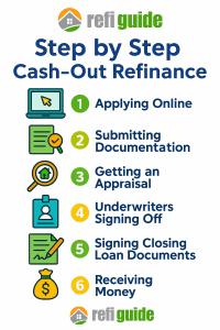 cash out refinance steps