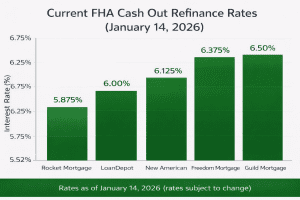 FHA rates for cash out refi